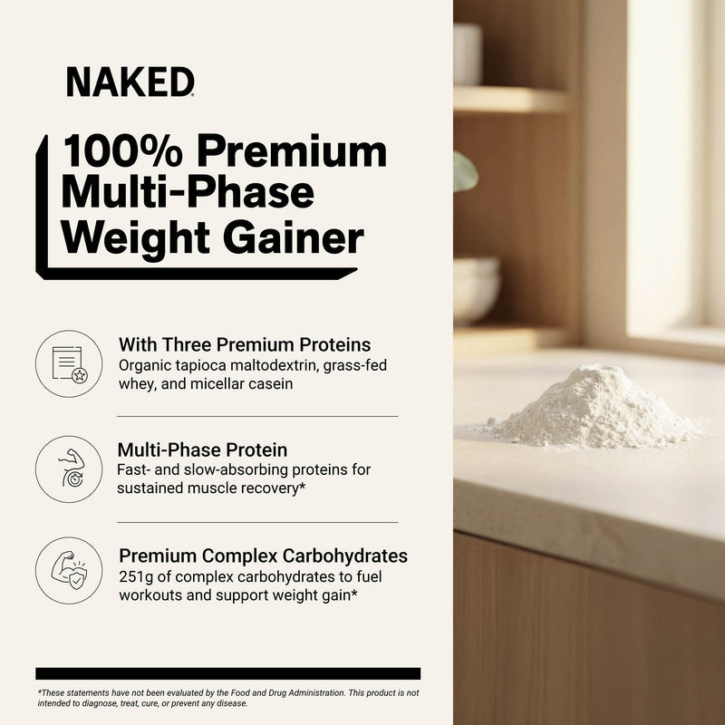Vanilla Mass Gainer Protein Supplement - Vanilla