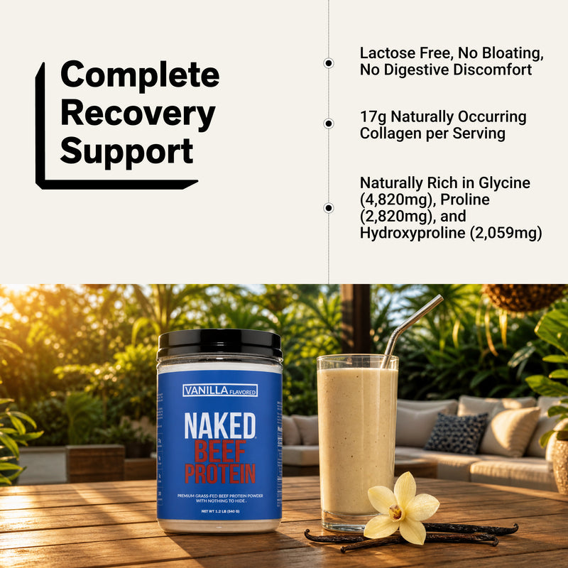 Vanilla Beef Protein Powder - Vanilla