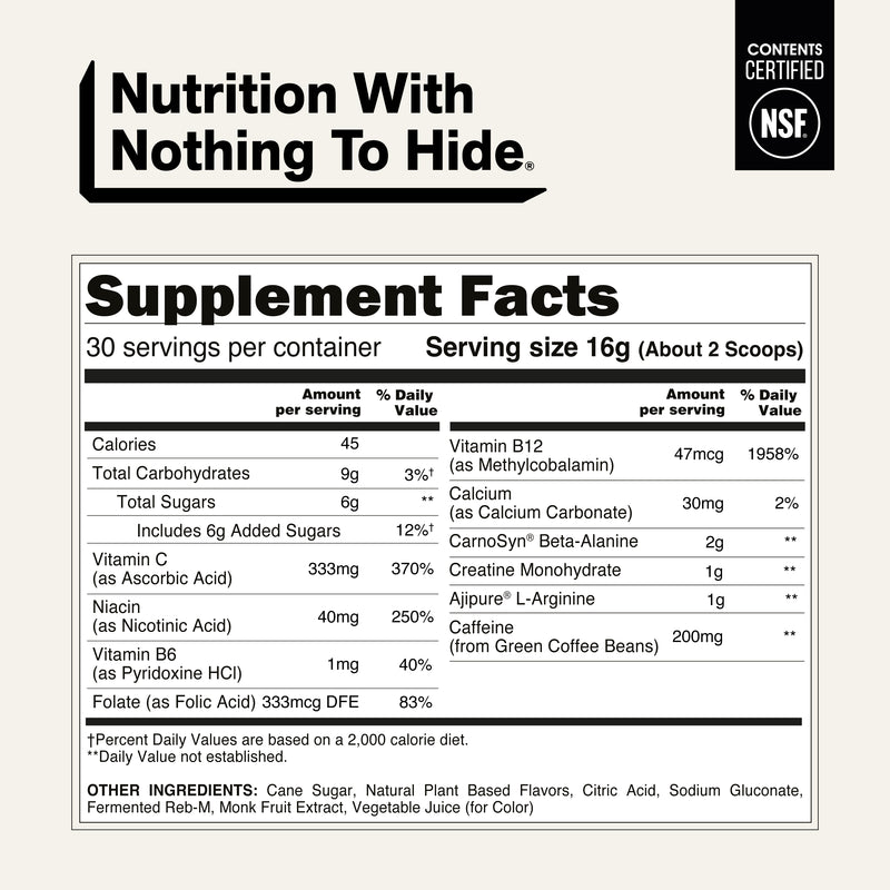 Strawberry Lemonade Pre Workout Supplement - Strawberry Lemonade